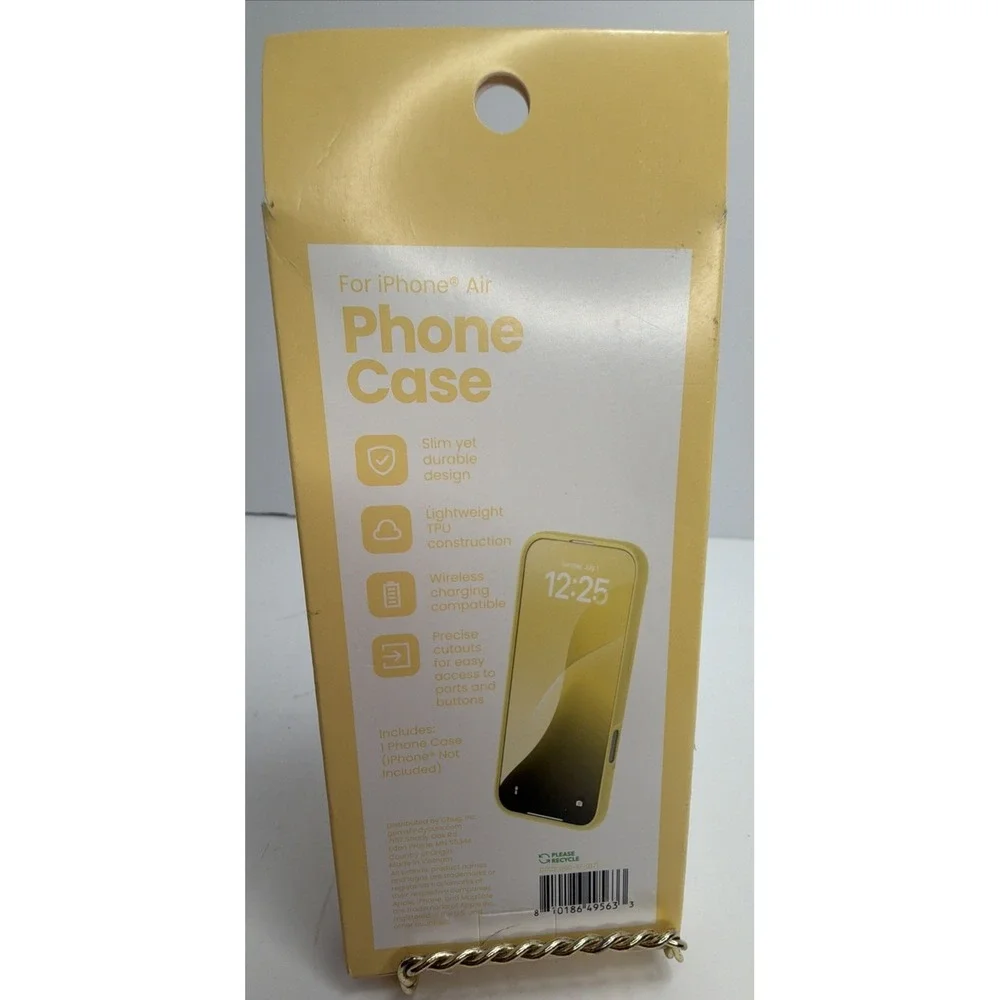 iPhone Air Phone Case - Yellow - Brand New Sealed